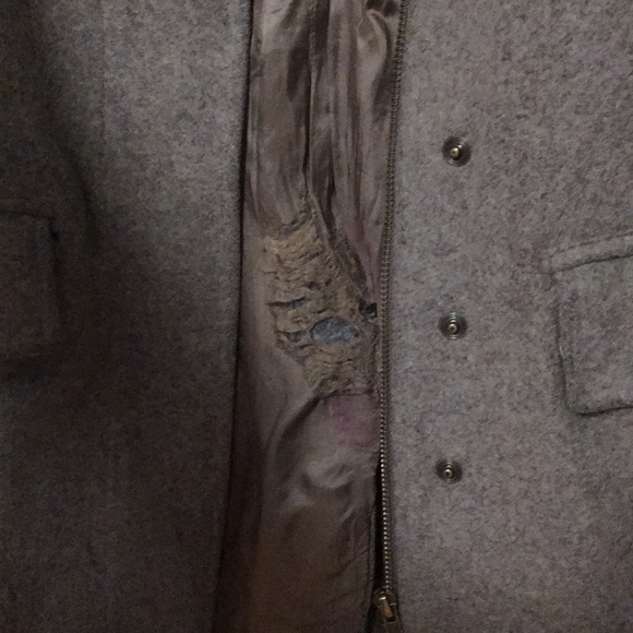 Sessùn gray wool coat - Picture 3 of 3